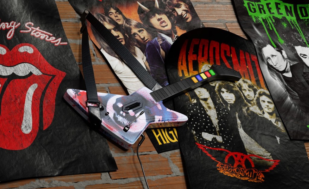 3D Guitar Hero&nbsp;guitar